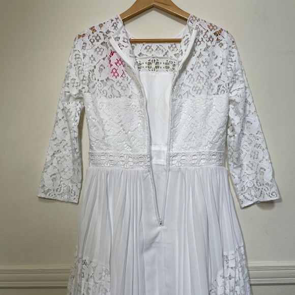 LILLY PULITZER Aiden White Lace Midi Dress - Picture 13 of 14